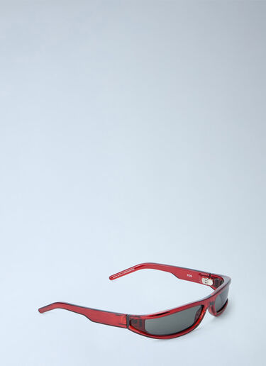 Rick Owens Fog Sunglasses Red ric0165084