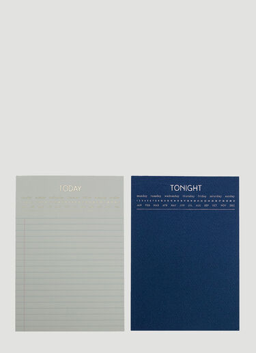 House of Today Gold Foil Notepad White wps0638203