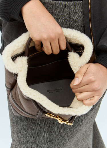 Bottega Veneta 小号 Andiamo 手提包 棕色 bov0258022