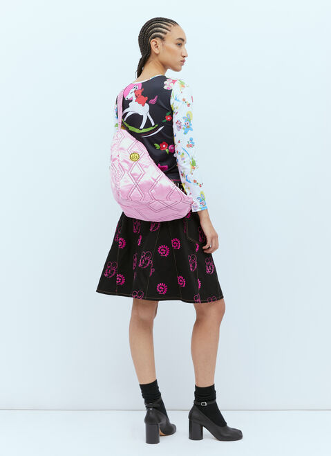 Chopova Lowena Puffer Shoulder Bag Black cho0254006