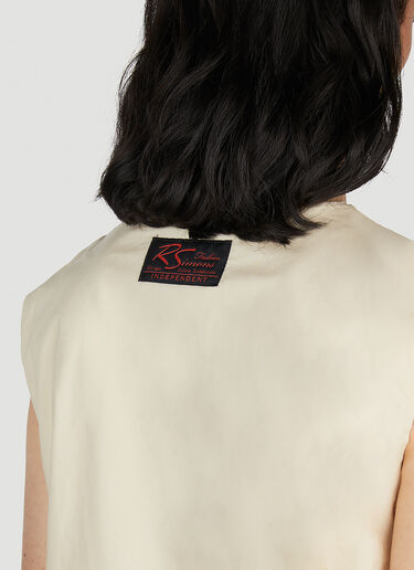 Raf Simons Station Tank Top Beige raf0152004