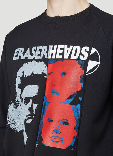 The Salvages Reconstructed Eraserheads Sweatshirt Black slv0144006