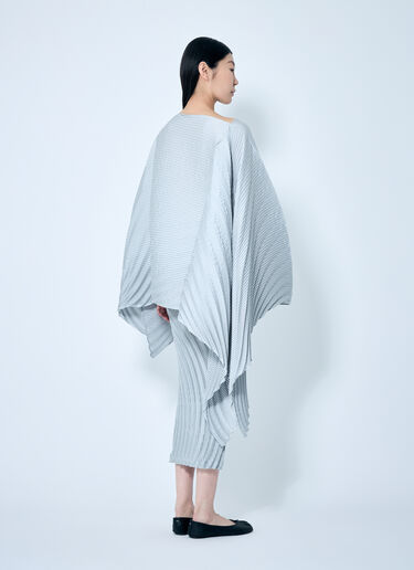 Issey Miyake Nuance Pleats Solid Top Grey ism0259009