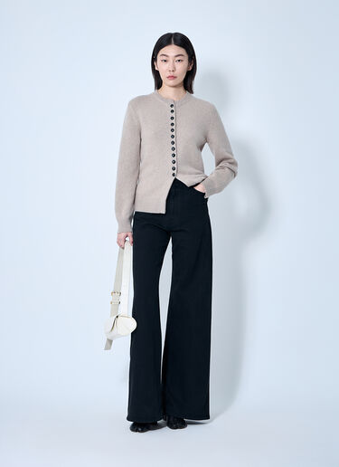 Khaite Josette Silk Cardigan Beige kha0260005