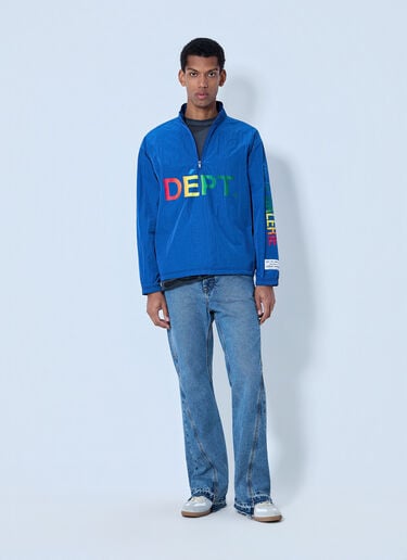 Gallery Dept. Half-Zip Logo Pullover Blue gdp0164015