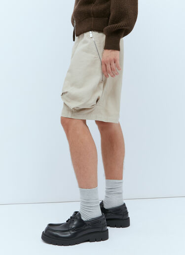 Le ショート カーゴ Croissant バミューダショーツ Jacquemus Le ショート カーゴ Croissant バミューダショーツ ライトベージュ jac0154004