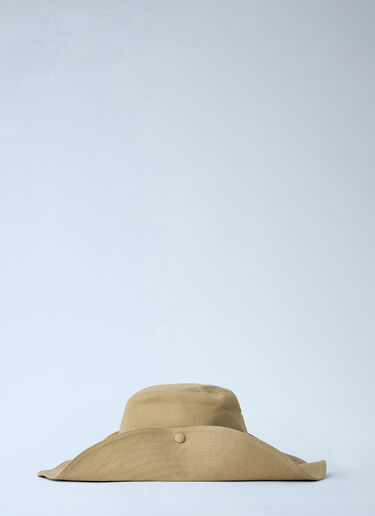 Gabardine Cowboy Hat Miu Miu Gabardine Cowboy Hat Beige miu0264206