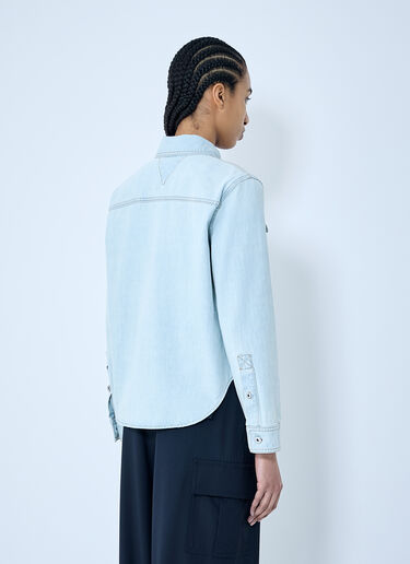 Bottega Veneta Extra Bleach Denim Shirt Blue bov0259005