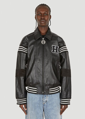 Honey Fucking Dijon x Keith Haring Bomber Jacket Black hdj0348005
