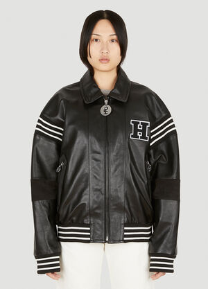 Honey Fucking Dijon x Keith Haring Bomber Jacket Black hdj0348005