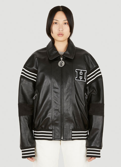 Honey Fucking Dijon x Keith Haring Bomber Jacket Green hdj0352011