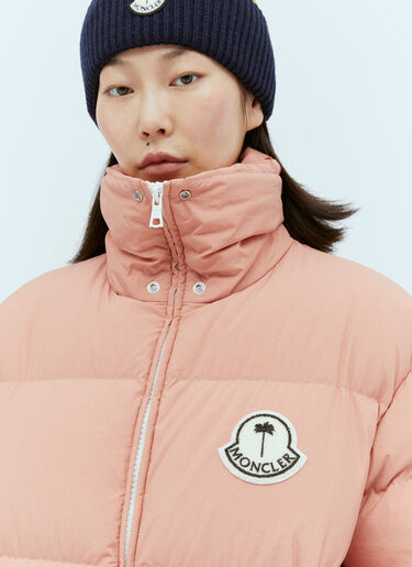 Rodmar ショートダウンジャケット Moncler x Palm Angels Rodmar ショートダウンジャケット ピンク mpa0255001