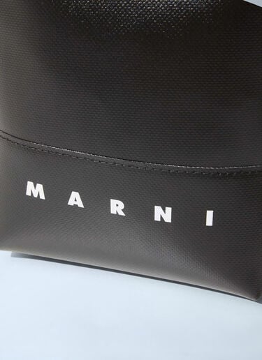 슈레이스 스트랩 크로스바디 백 Marni 슈레이스 스트랩 크로스바디 백 블랙 mni0157016