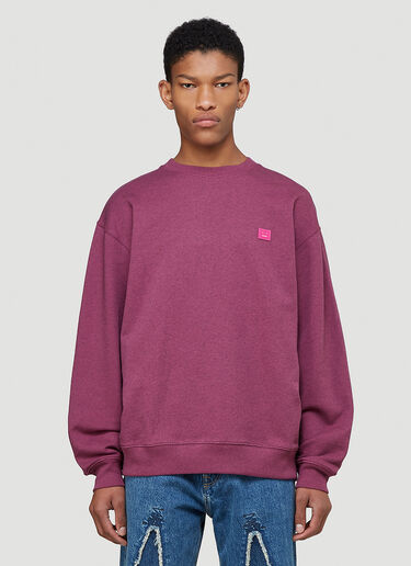 Acne Studios Logo Sweatshirt Pink acn0143035