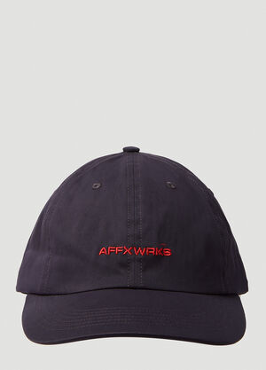 AFFXWRKS Logo Embroidery Baseball Cap Grey afx0156012