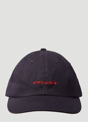 AFFXWRKS Logo Embroidery Baseball Cap Black afx0152028
