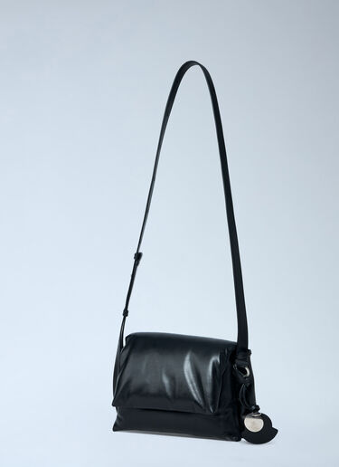 Leather Crossbody Bag Moncler + Jil Sander Leather Crossbody Bag Black mjl0262004