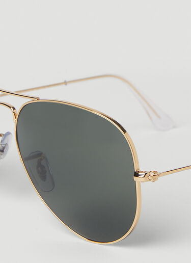 Ray-Ban Aviator Sunglasses Gold lrb0351003