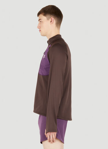 District Vision Puja Insulated Shell Sweatshirt Brown dtv0149009