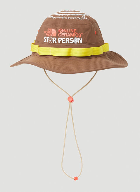 The North Face x オンラインセラミックス つば広サンハット ブルー tnf0152019