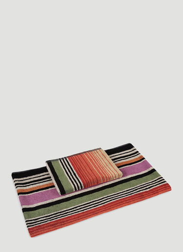 Missoni Set of Two Ayrton Towels Orange wps0670133