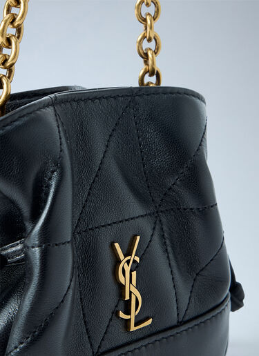 LN-CC® - Saint Laurent: Jamie Chain Belt Bag - Black Saint Laurent Jamie Chain Belt Bag Black sla0263051