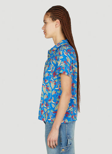 A.P.C. Dolly 花朵衬衫 蓝色 apc0252008