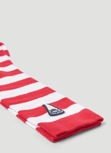 Kenzo Striped Socks Red knz0152050