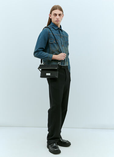 Maison Margiela 小号 5AC Hobo 斜挎包 黑 mla0155041