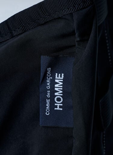 Logo Motif Crossbody Bag Comme des Garçons Homme Logo Motif Crossbody Bag Black cdh0162009