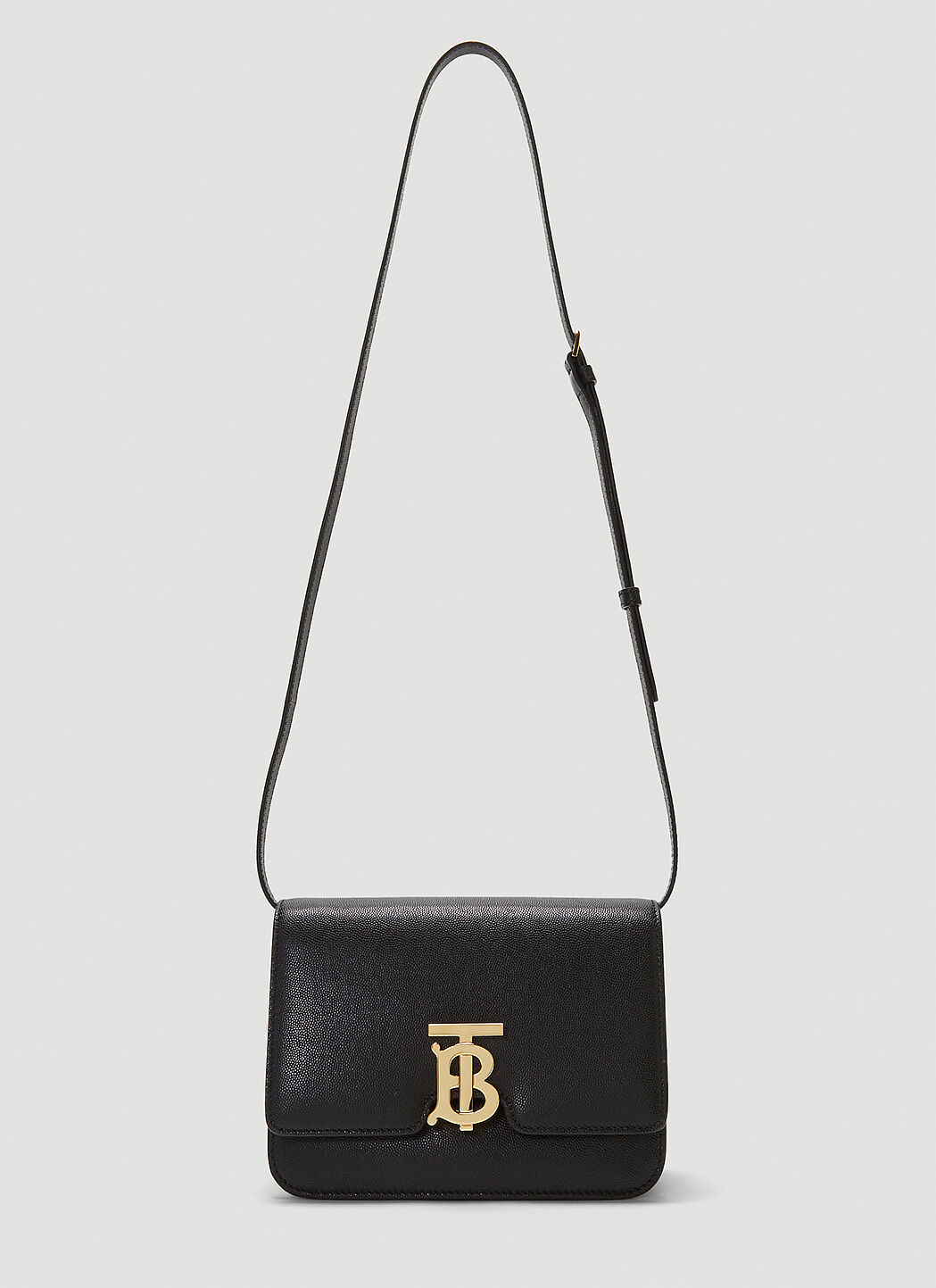 Burberry Women s TB Monogram Small Shoulder Bag in Black LN CC