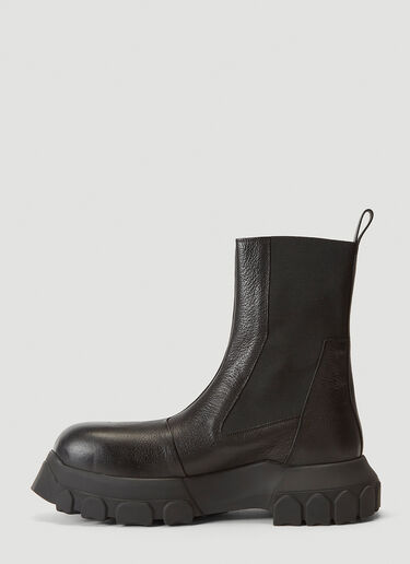 Rick Owens Mega Bozo Tractor Boots Black ric0142024