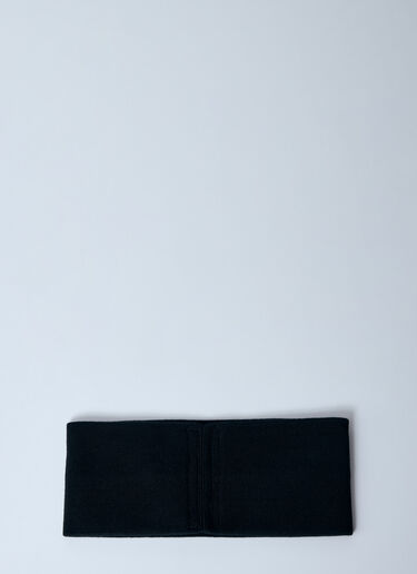 Rick Owens DRKSHDW Logo Motif Headband Black drk0160031