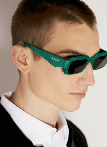 Prada Symbole Sunglasses Green lpr0353008