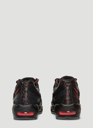 Air Max 95 Leather Sneakers Nike Air Max 95 Leather Sneakers Black nik0134047