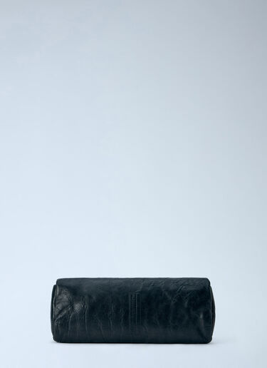 LN-CC® - Rick Owens: Soft Leather Clutch - Black Rick Owens Soft Leather Clutch Black ric0266011