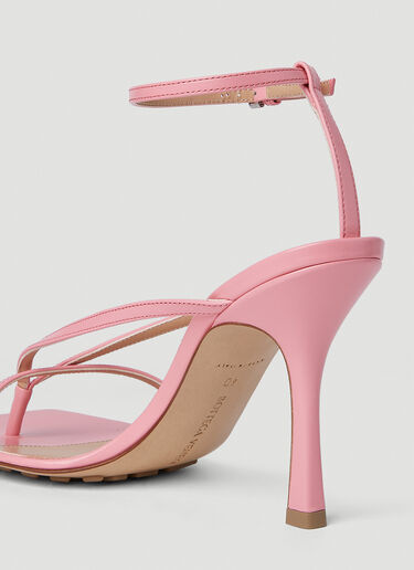 Bottega Veneta Stretch Strap High Heel Sandals Pink bov0251065