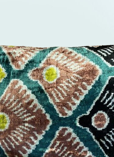 Les-Ottomans Shells Velvet Cushion Multicolour wps0691527