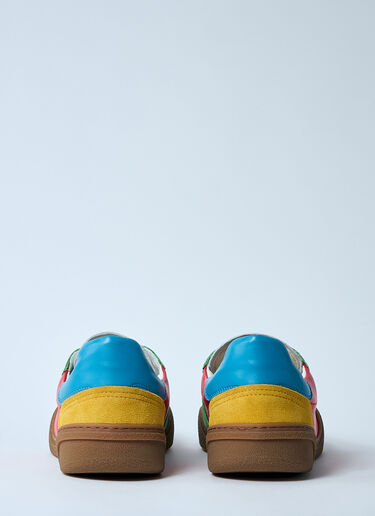 Acne Studios Leather Low-Top Sneakers Red acn0159025