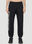 Pleasures Burnout Track Pants Black pls0151010