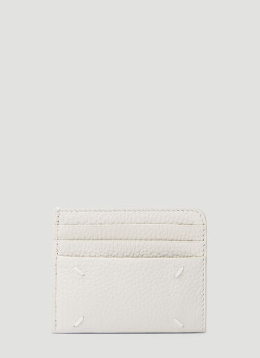 Four Stitches Cardholder Maison Margiela Four Stitches Cardholder Grey mla0154024