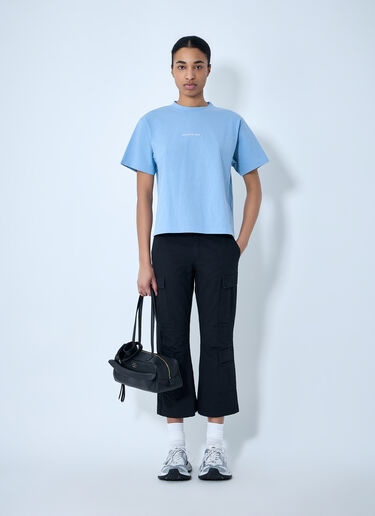 Balenciaga Medium Fit T-Shirt Blue bal0263004