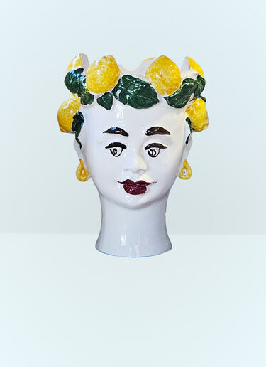 Les-Ottomans Lemon Woman Candle White wps0691547