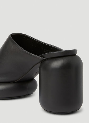 Tubular Mules Jil Sander Tubular Mules Black jil0251036