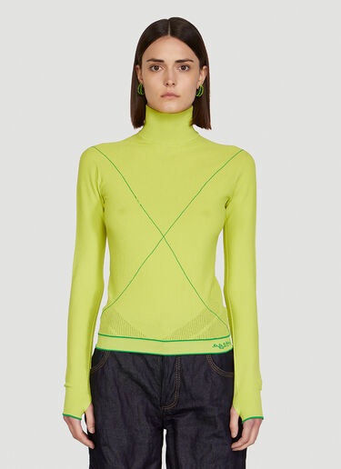 Bottega Veneta Engineered Techno Skin Sweater Green bov0248051