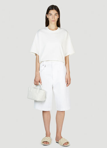 헤비 T-셔츠 Bottega Veneta 헤비 T-셔츠 화이트 bov0251090