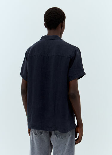 A.P.C. x JJJJound 亚麻衬衫  蓝色 apc0157014