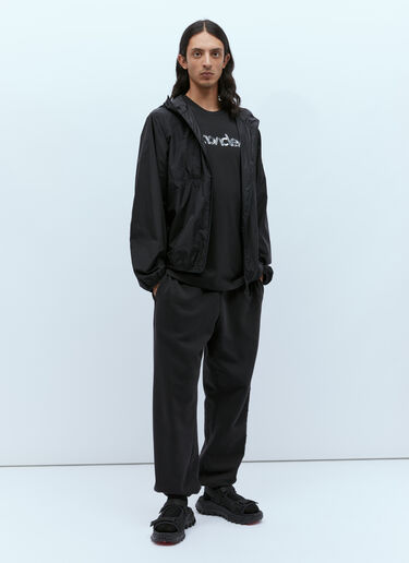 Moncler 하아드린 후드 재킷 블랙 mon0156008