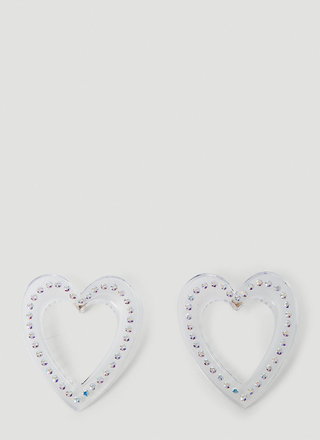 SAFSAFU Big Heart Earrings Pink saf0251004