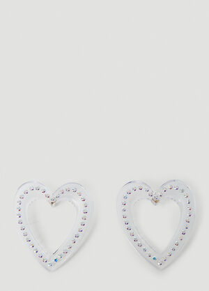 SAFSAFU Big Heart Earrings Pink saf0251004